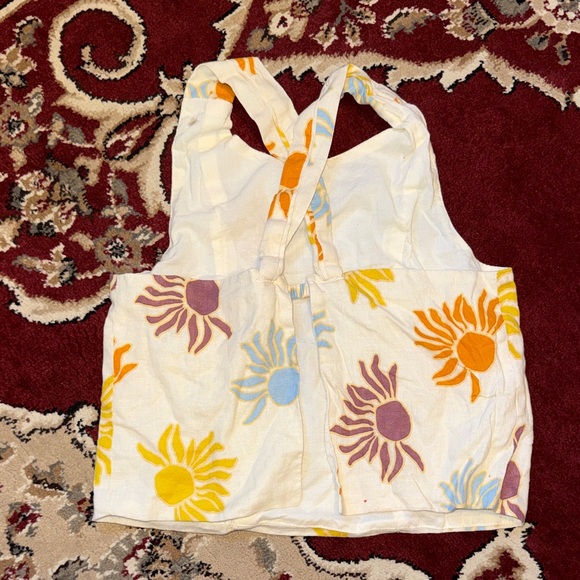 Zara Kids Sunflower Tank Top - Multicolor - Picture 2 of 4